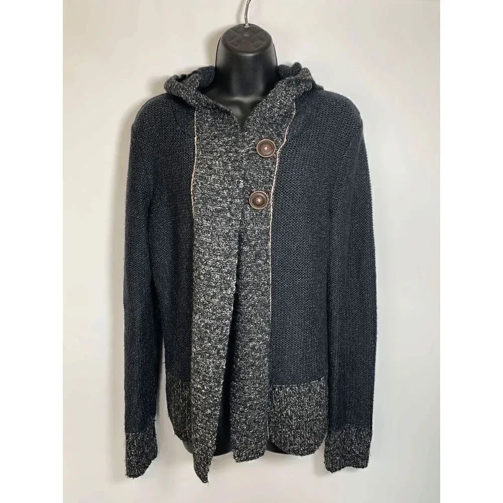 Bob Timberland Heavy Knit Hoodie Cardigan